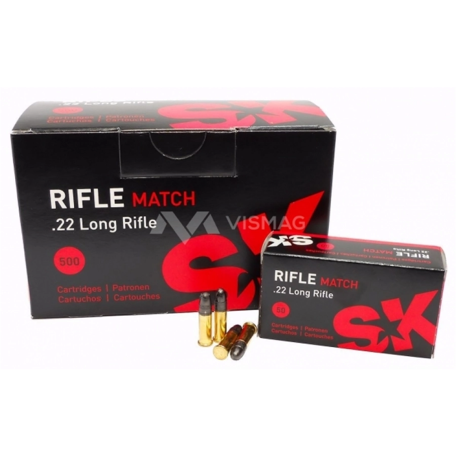 Amunicja 22LR, SK RIFLE MATCH LAPUA - Militaria Forty