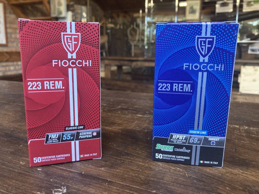 Fiocchi 223 REM 55gr vs 69gr